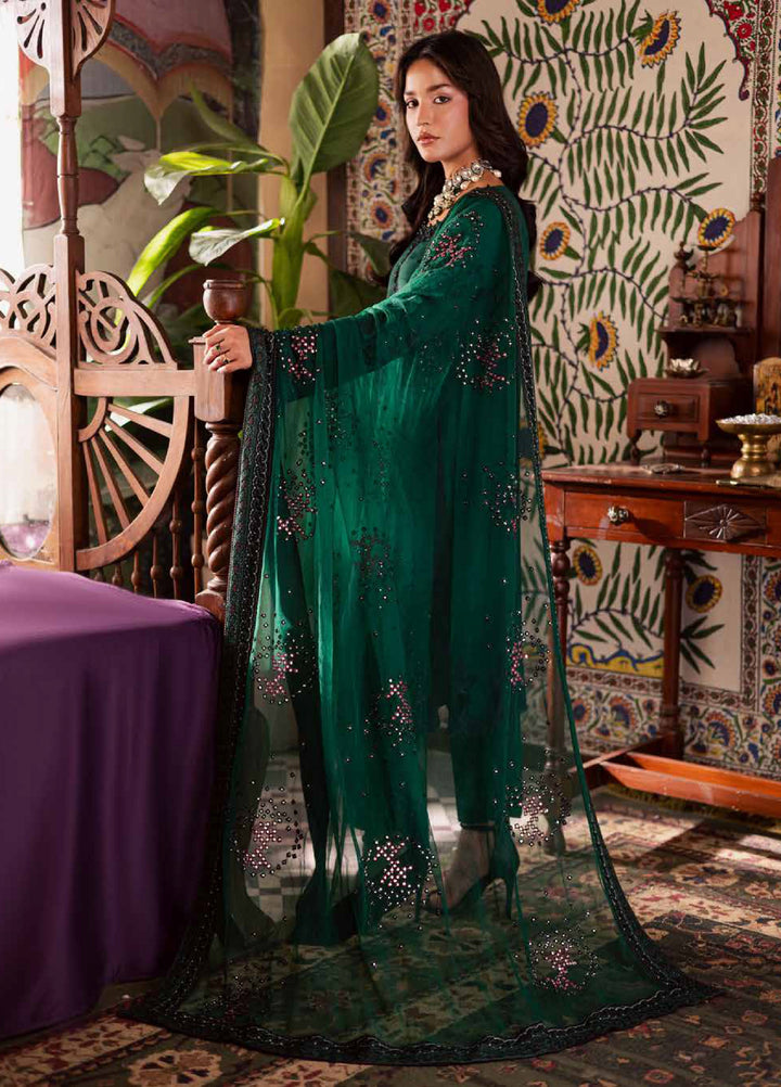 Nureh Nur Mahal The Silk Edit Unstitched Suits 3 Piece NU25NM NE-196 - Festive Collection