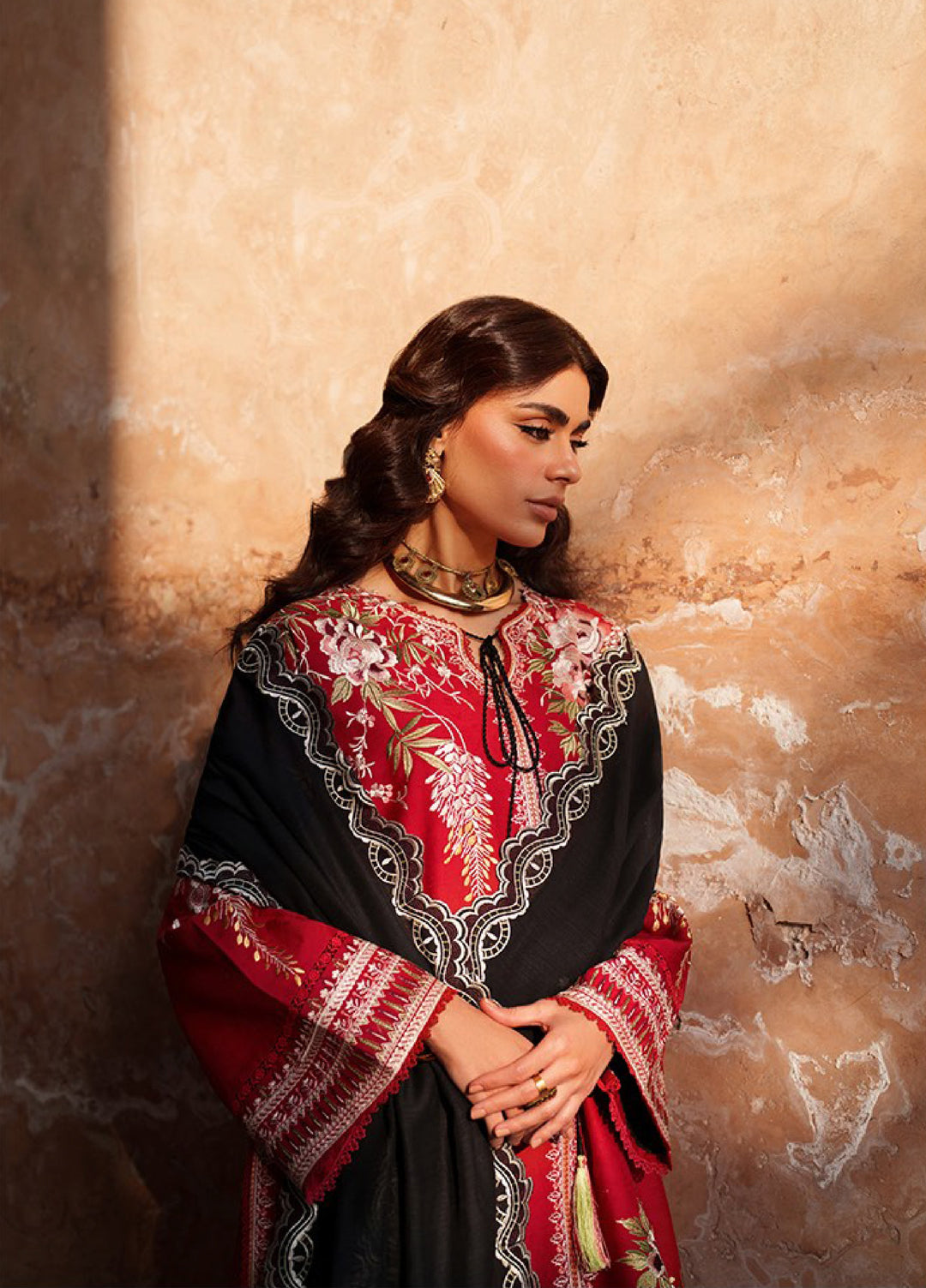 Suroor by Bin Ilyas RTW Embroidered Jacquard Lawn 3 Piece Suit BI26PSL 241B - Festive Collection