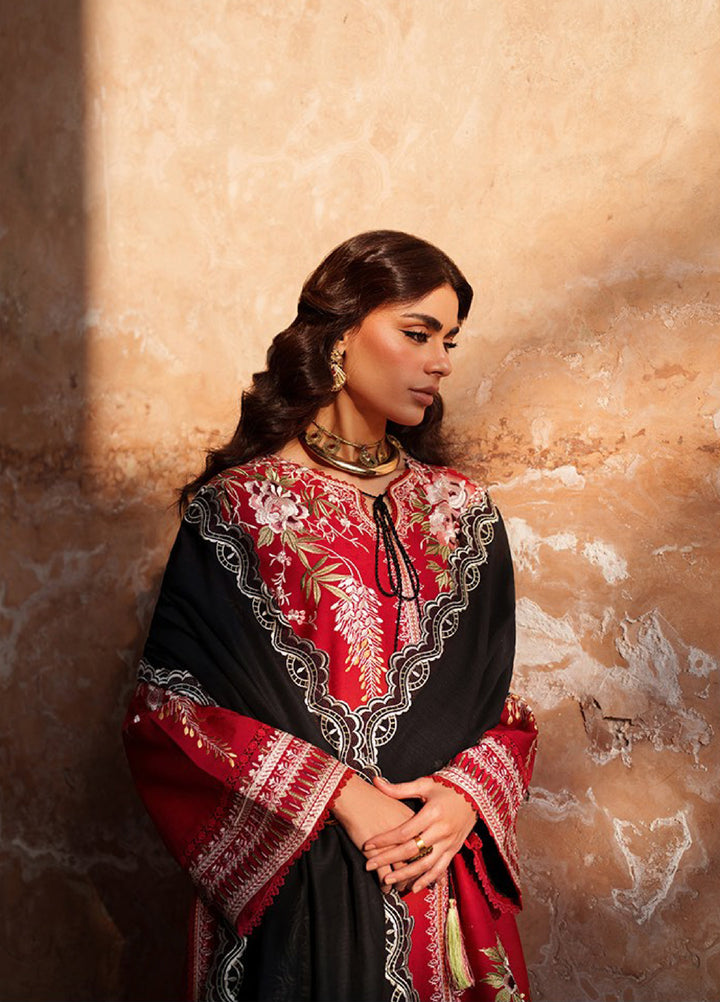 Suroor by Bin Ilyas RTW Embroidered Jacquard Lawn 3 Piece Suit BI26PSL 241B - Festive Collection