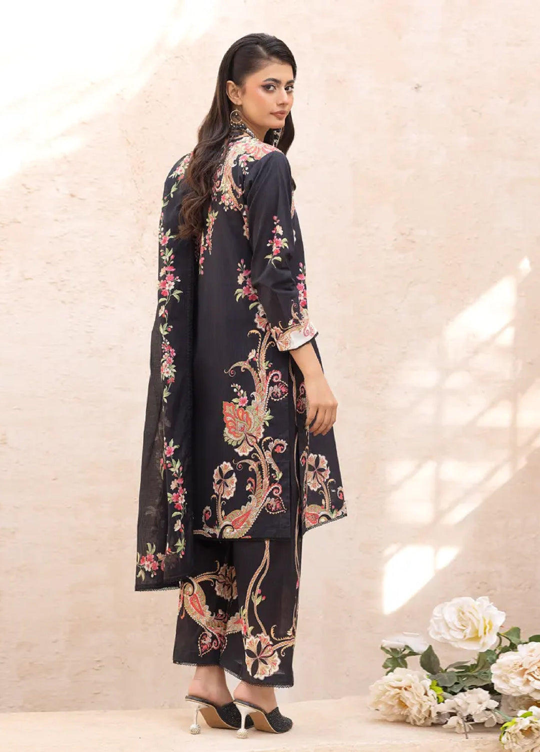 Cocoon by Regalia Textiles Unstitched Printed Lawn 3 Piece Suit RG26UCL D-7 - Summer Collection