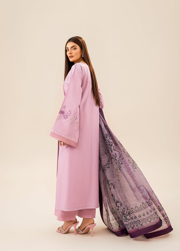 Gohor e Nayab by Ruby Suleiman Pret Lawn Suits 3 Piece Lilac Garden - Festive Collection