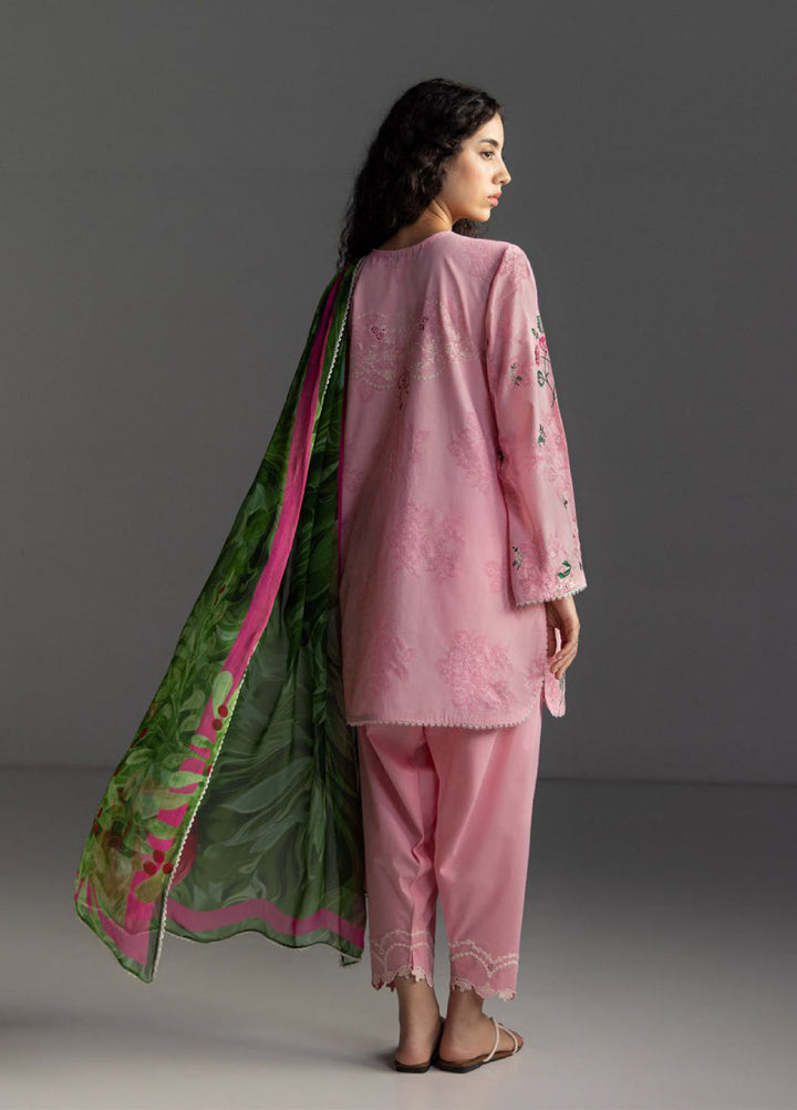 Coco by Zara Shahjahan Unstitched Embroidered Jacquard 3 Piece Suit CZS26UL MIRO-2A - Summer Collection