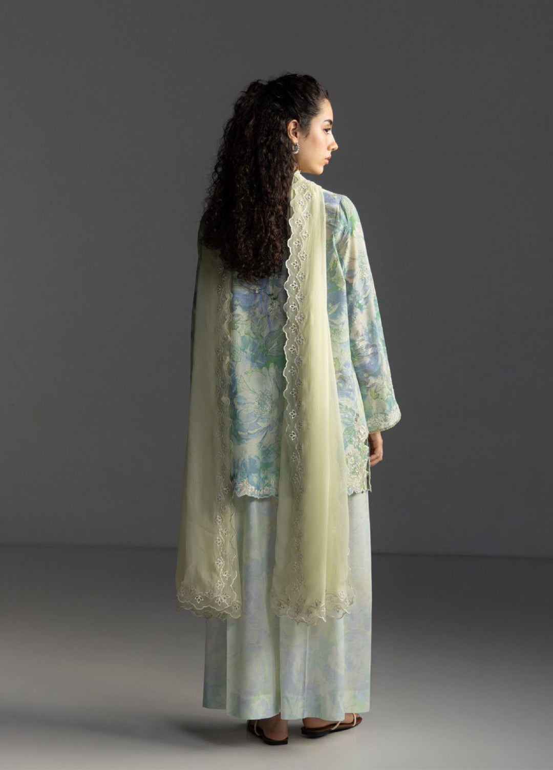 Coco by Zara Shahjahan Unstitched Embroidered Lawn 3 Piece Suit CZS26UL AIRA-6A - Summer Collection