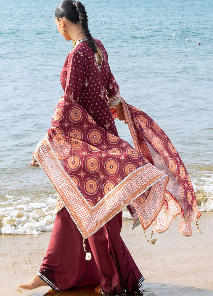 The Chunri by Gul Ahmed Unstitched Printed Lawn 3 Piece Suit GA26UTCL CL-62168 B - Summer Collection