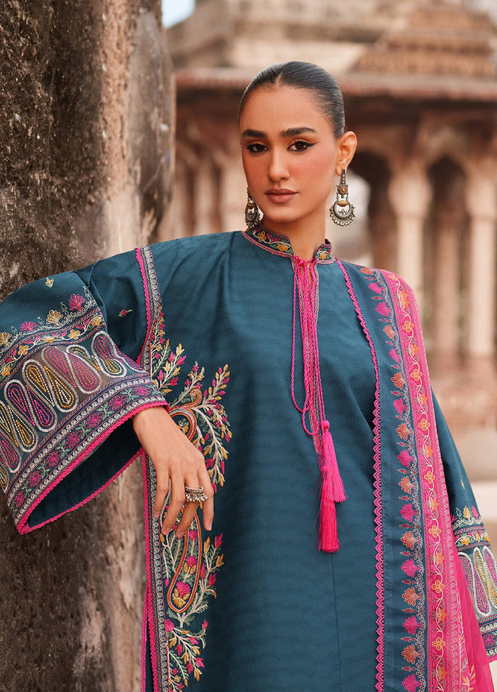 Suroor by Bin Ilyas RTW Embroidered Jacquard Lawn 3 Piece Suit BI26PSL 246A - Festive Collection