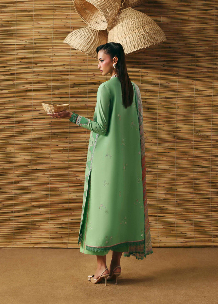 Sable Vogue Unstitched Embroidered Lawn 3 Piece Suit SV26ULL SL-01-26-V2 - Festive Collection