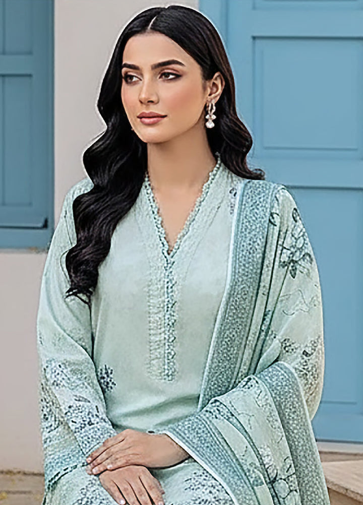 Summer Prints by Lakhany Unstitched Printed Lawn 3 Piece Suit LSM26USP LG-RK-0124 - Summer Collection