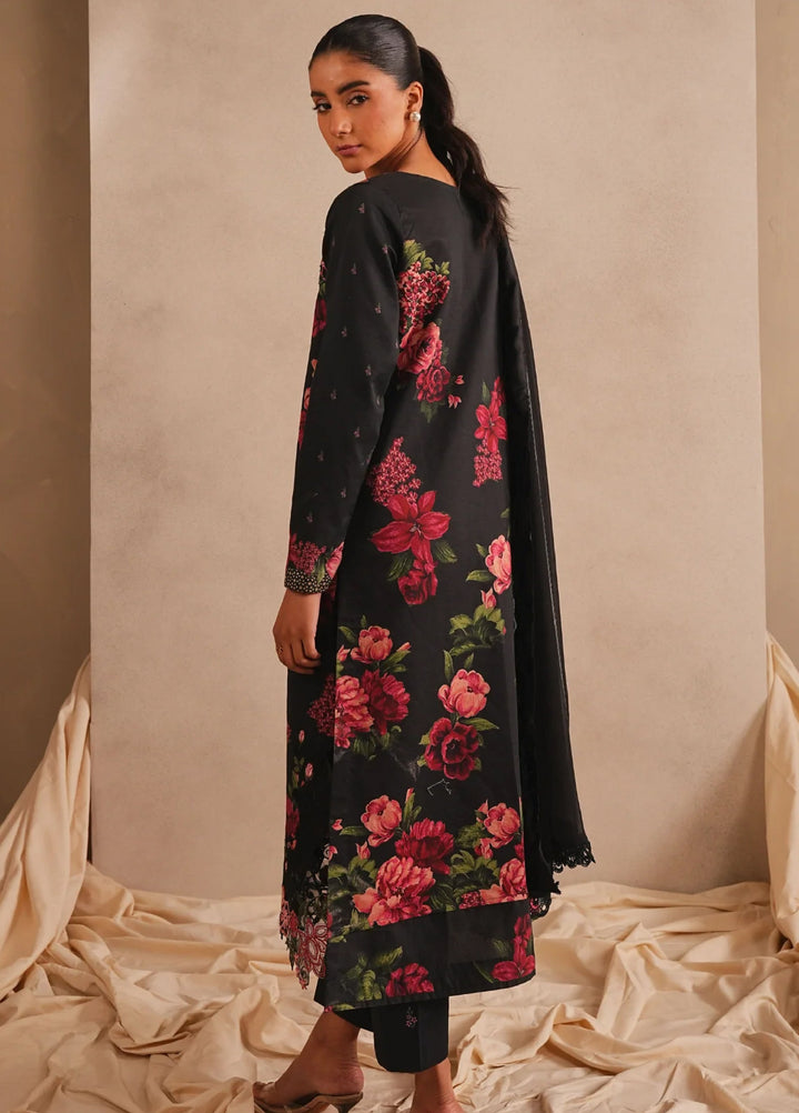 Meraki by Asifa and Nabeel Unstitched Embroidered Lawn 3 Pcs Suit AN26UM MSSL-07 Azure Bloom - Summer