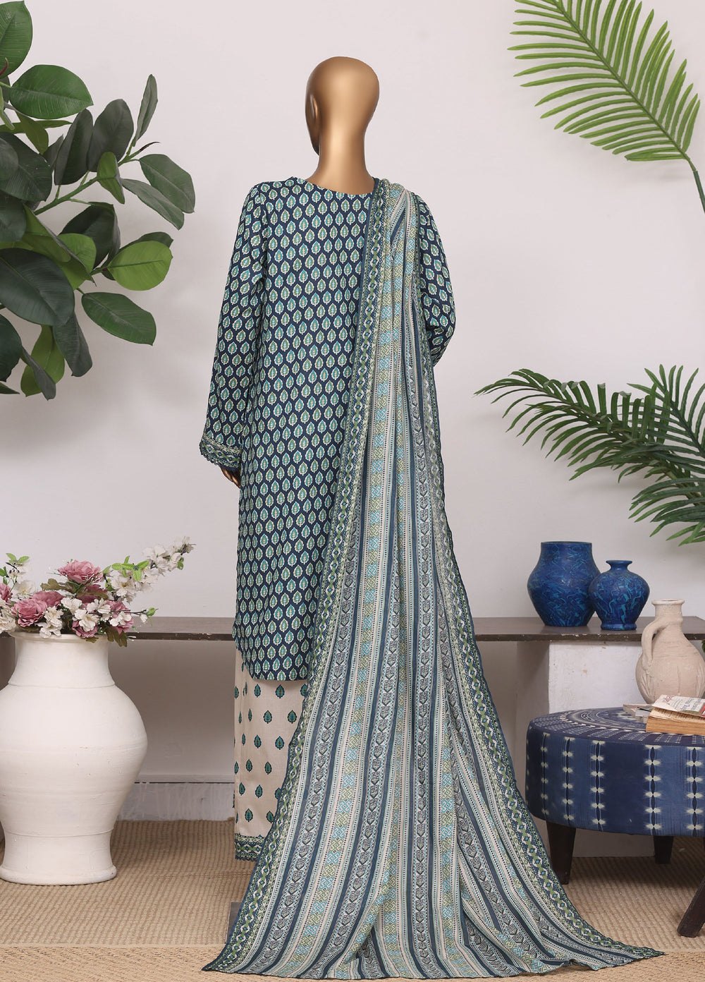 Daily Wear by HZ Textiles Women RTW Lawn Printed 3 Piece Suit HZ26PDW LPT-3P-2605 - Casual Collection
