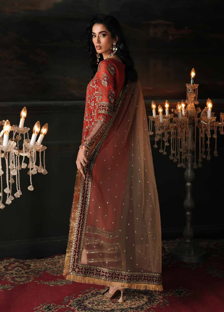 Aura by Charizma Unstitched Chiffon Embroidered Suits 3 Piece CRZ25UA CA26-03 - Festive Collection