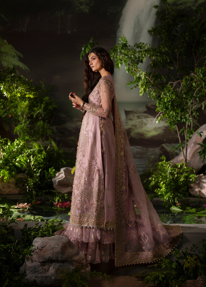 Dastan E Ishq by Ajr Festive Embroidered Unstitched Organza 3 Piece Suits AJR25DI D-1 Dhanak - Formals Collection