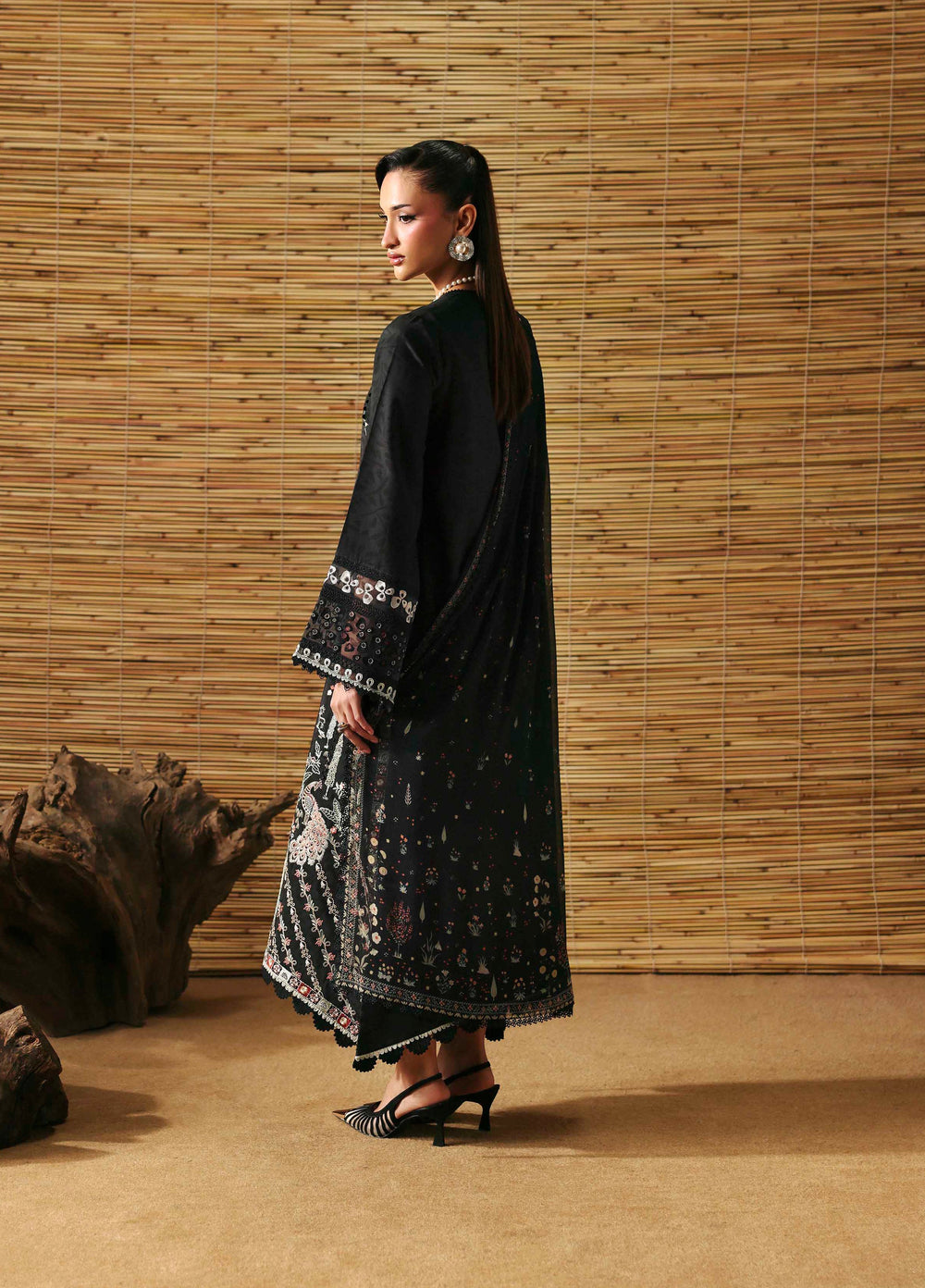 Sable Vogue Unstitched Embroidered Lawn 3 Piece Suit SV26ULL SL-05-26-V2 - Festive Collection
