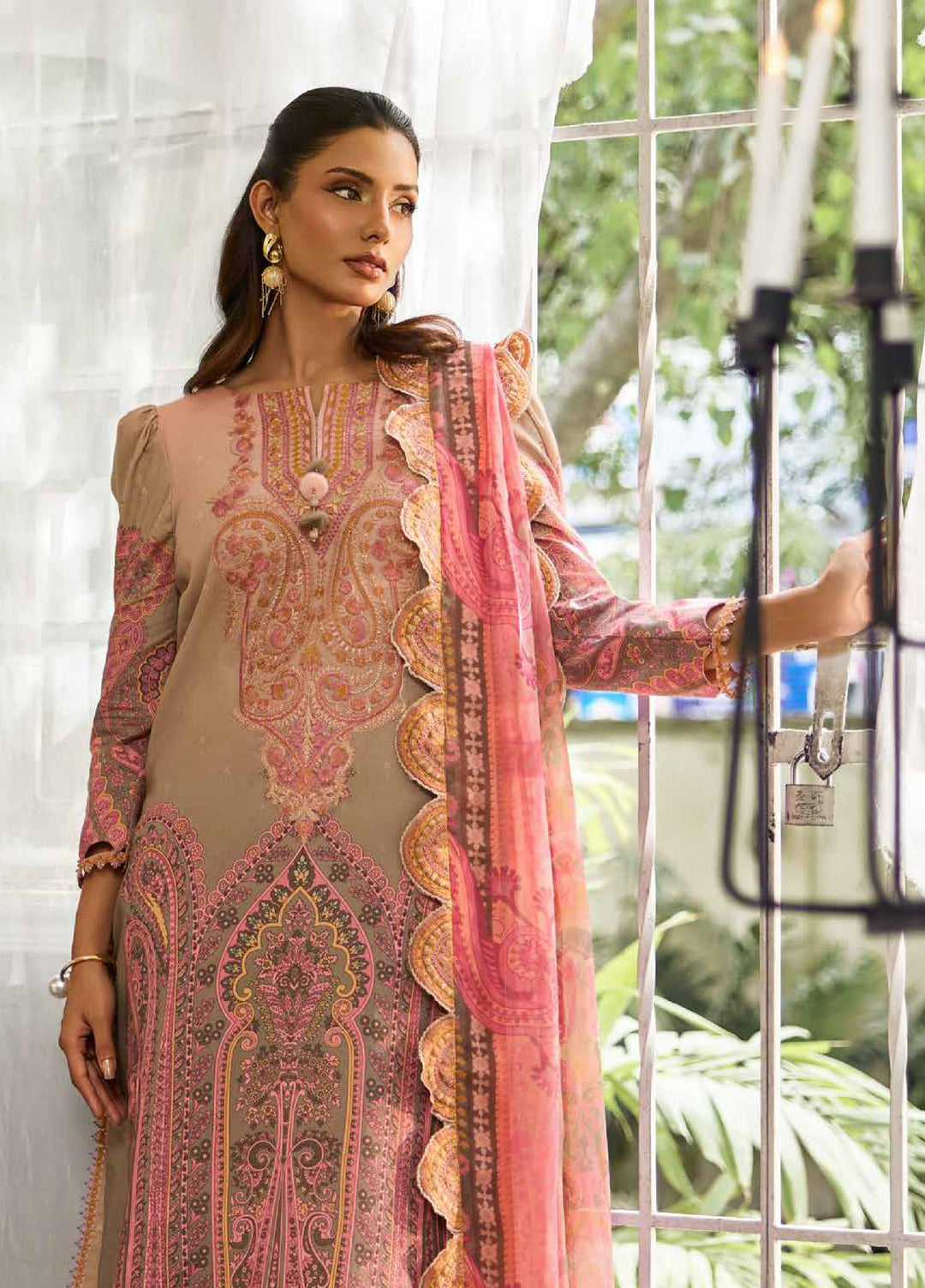 Sun Shine by Charizma Unstitched Embroidered Lawn 3 Piece Suit CHR26ULS CSN6-17 - Summer Collection