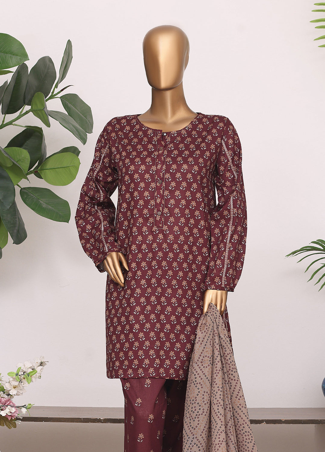 Daily Wear by HZ Textiles Women RTW Lawn Printed 3 Piece Suit HZ26PDW LPT-3P-2601 - Casual Collection
