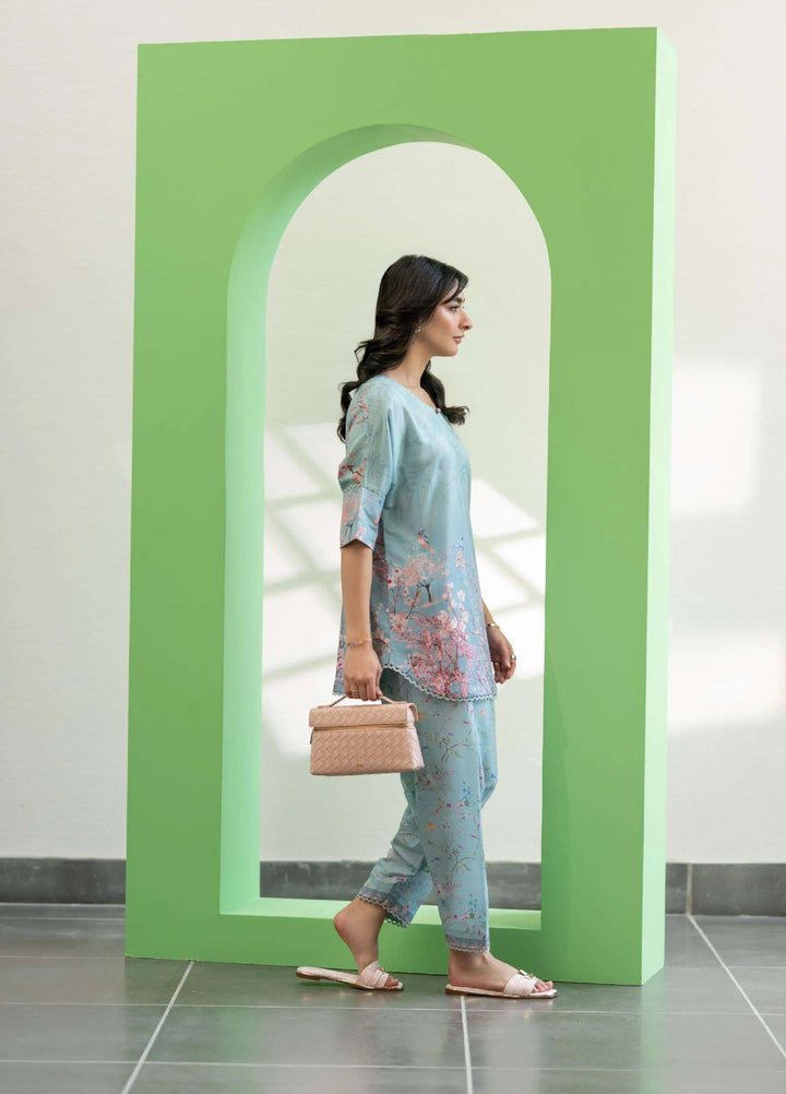 Minor Defect by Ayesha Somaya RTW Printed Lawn Silk 2 Piece Suit Vibe Check Casual Collection