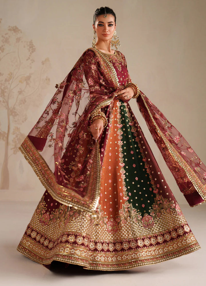 Chantelle by Baroque Unstitched Embroidered Raw Silk 3 Piece Suit BQ26UFC UF-4366 - Festive Collection