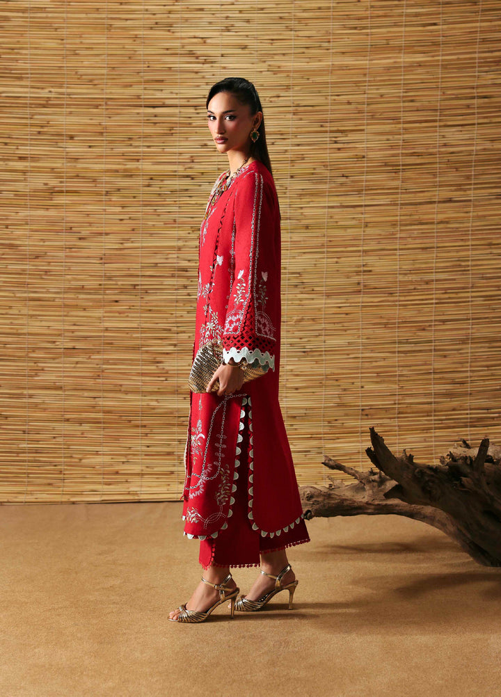 Sable Vogue Unstitched Embroidered Lawn 3 Piece Suit SV26ULL SL-07-26-V2 - Festive Collection