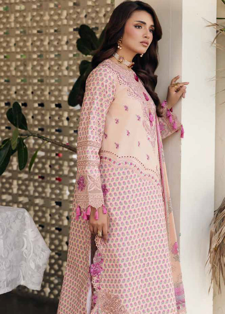 Sun Shine by Charizma Unstitched Embroidered Lawn 3 Piece Suit CHR26ULS CSN6-12 - Summer Collection