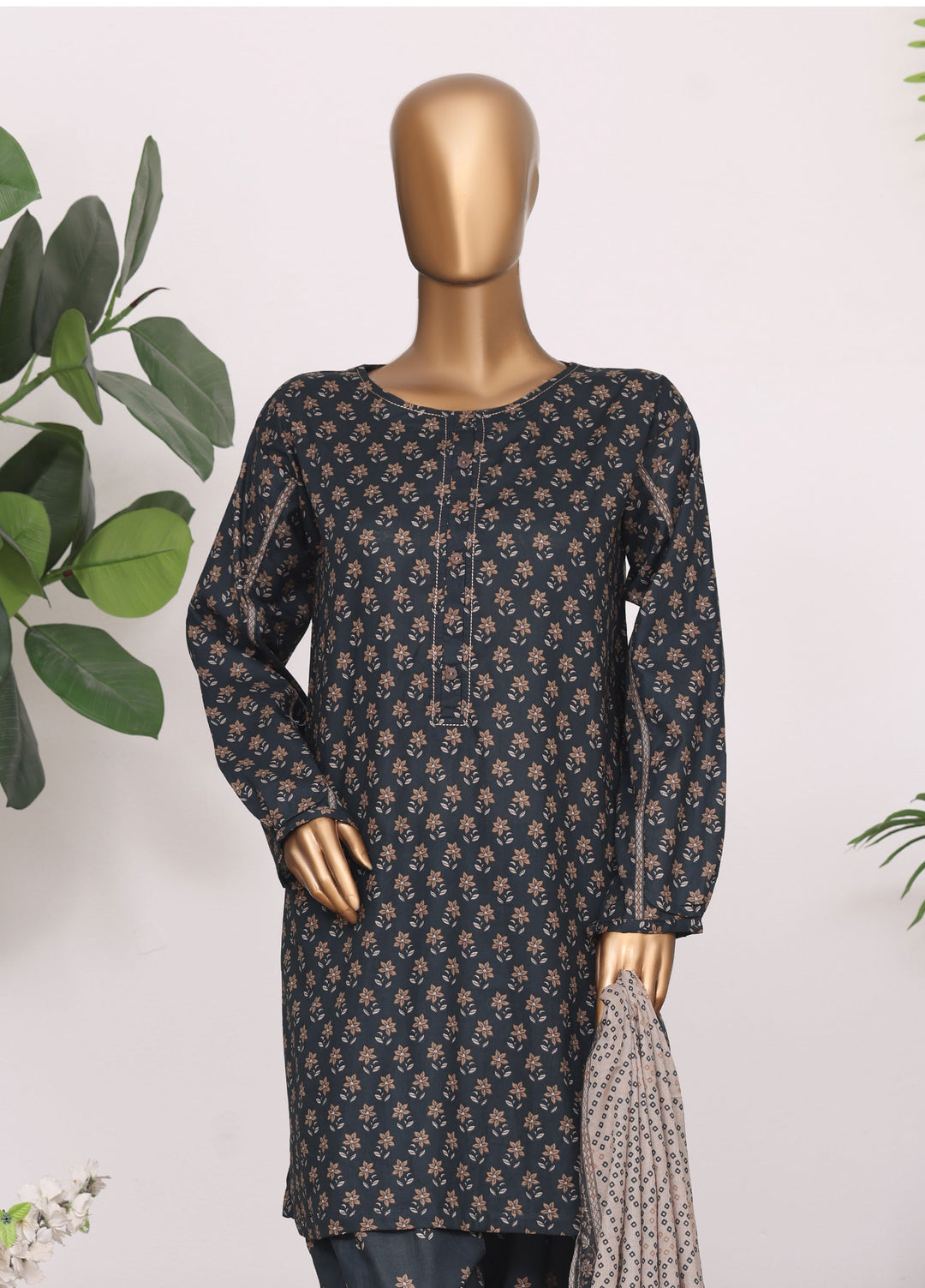 Daily Wear by HZ Textiles Women RTW Lawn Printed 3 Piece Suit HZ26PDW LPT-3P-2602 - Casual Collection