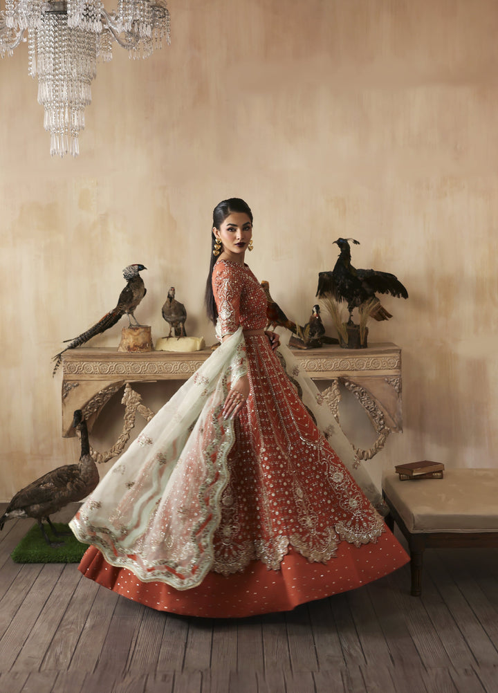 Jahanara by Zarposh Embroidered Organza Suits Unstitched 3 Piece ZP25JF Mahgul - Festive Collection