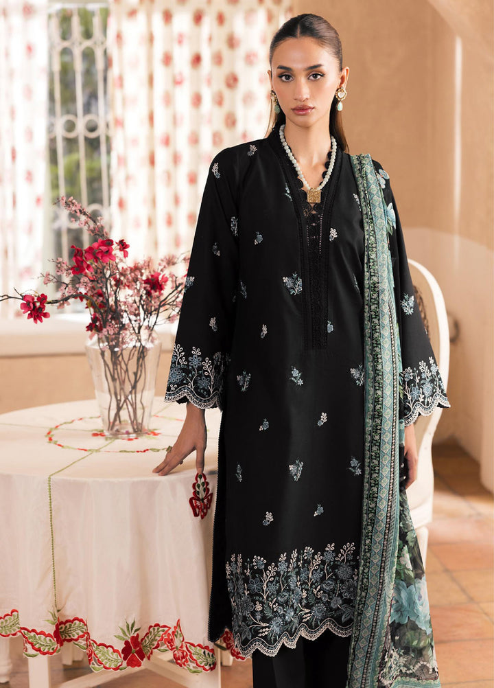 Nissa by Rajbari Unstitched Chikankari Embroidered Lawn 3 Piece Suit RB26UNCL D-5 - Summer Collection