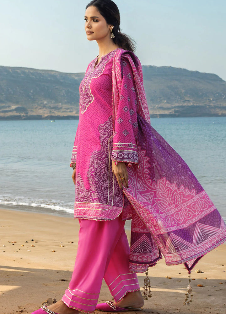 The Chunri by Gul Ahmed Unstitched Printed Lawn 3 Piece Suit GA26UTCL CL-62061 B - Summer Collection