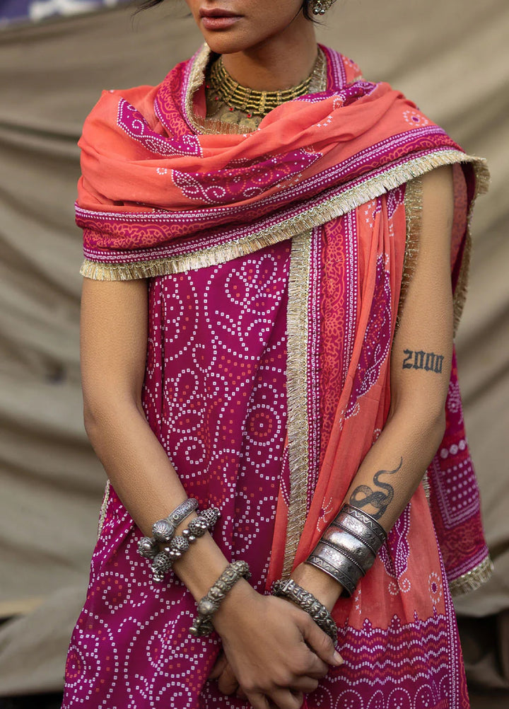 The Chunri by Gul Ahmed Unstitched Printed Lawn 3 Piece Suit GA26UTCL CL-62024 A - Summer Collection