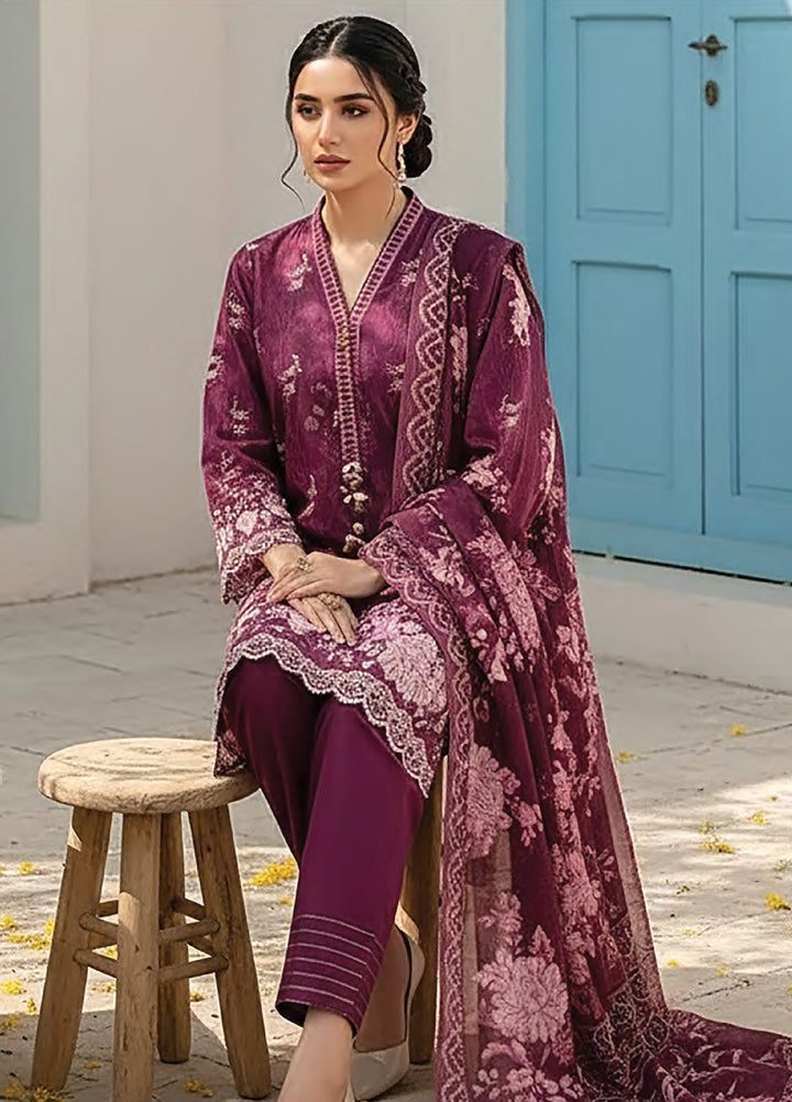 Summer Prints by Lakhany Unstitched Printed Lawn 3 Piece Suit LSM26USP LG-SG-0092 - Summer Collection