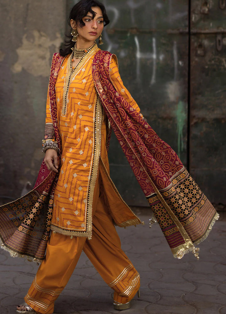 The Chunri by Gul Ahmed Unstitched Printed Lawn 3 Piece Suit GA26UTCL BM-62029 - Summer Collection