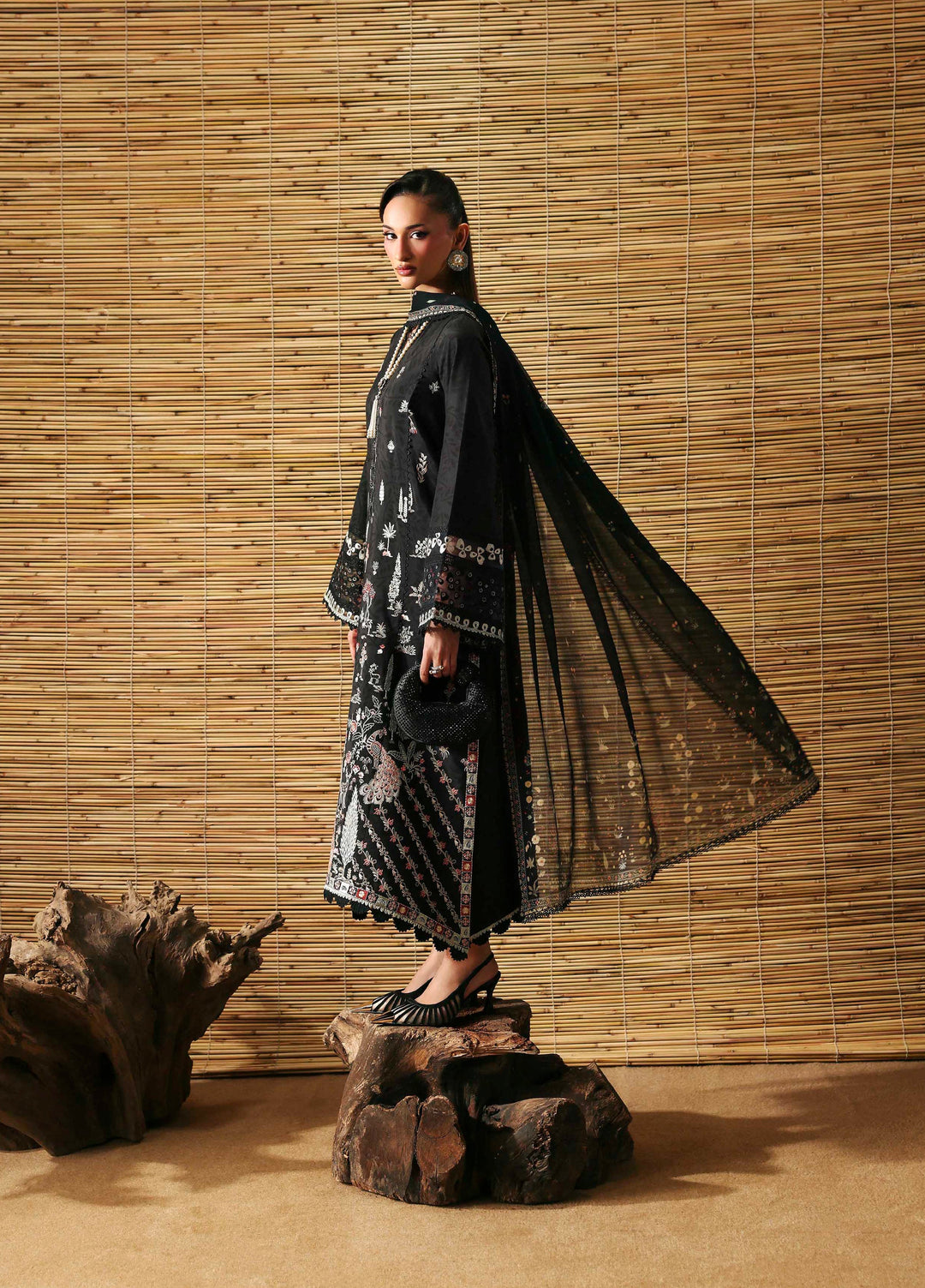 Sable Vogue Unstitched Embroidered Lawn 3 Piece Suit SV26ULL SL-05-26-V2 - Festive Collection