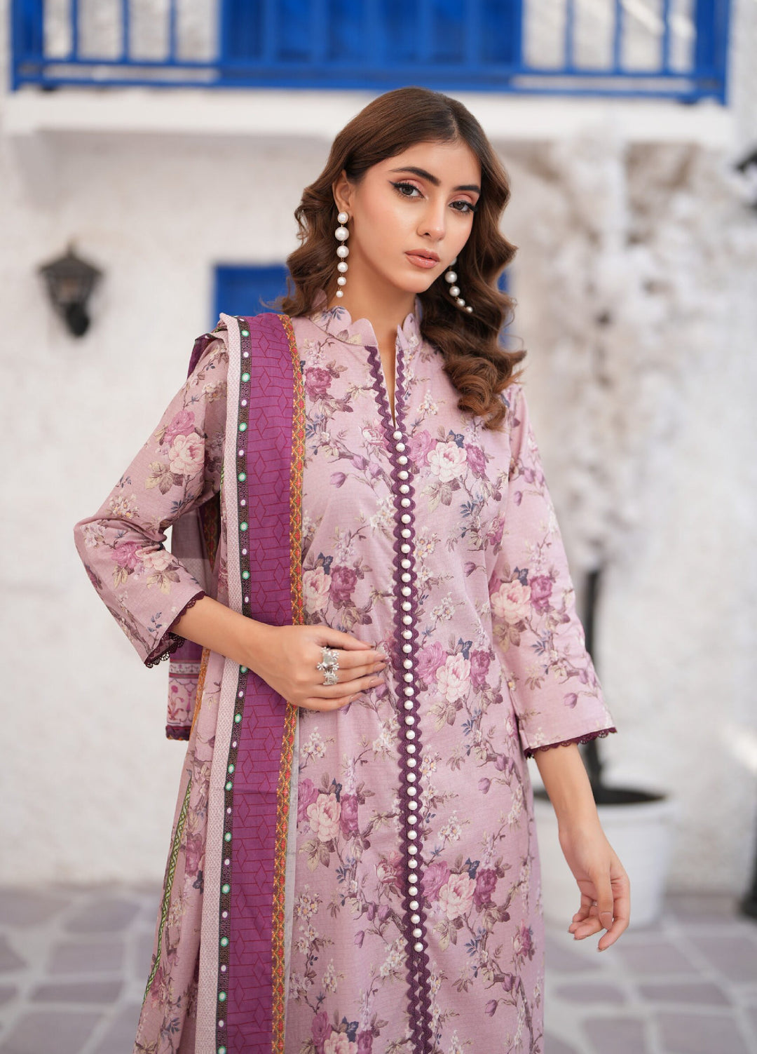 Salina by Regalia Textile Unstitched Printed Lawn 3 Piece Suit RG26PUIV D-10 - Summer Collection