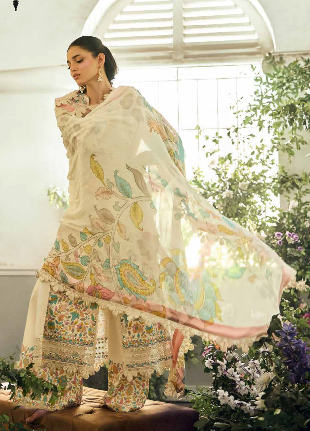 Sun Shine by Charizma Unstitched Embroidered Lawn 3 Piece Suit CHR26ULS CSN6-16 - Summer Collection