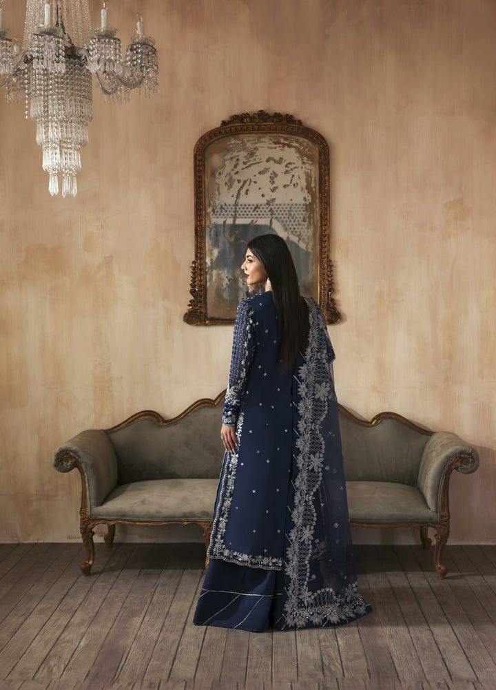 Jahanara by Zarposh Embroidered Raw Silk Suits Unstitched 3 Piece ZP25JF Inara - Festive Collection