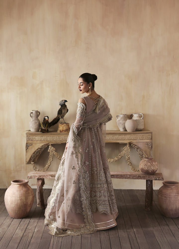 Jahanara by Zarposh Embroidered Organza Suits Unstitched 3 Piece ZP25JF Nure - Festive Collection