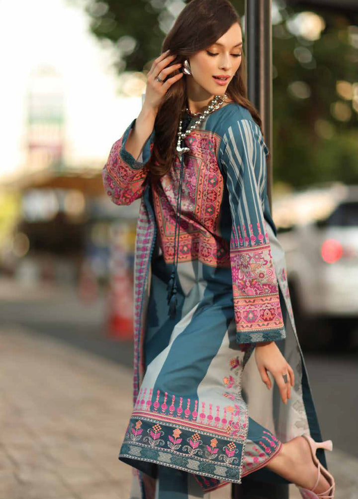 Aghaz e Nou by Charizma Unstitched Embroidered Lawn 3 Piece Suit CHR26UA AG6-09 - Summer Collection