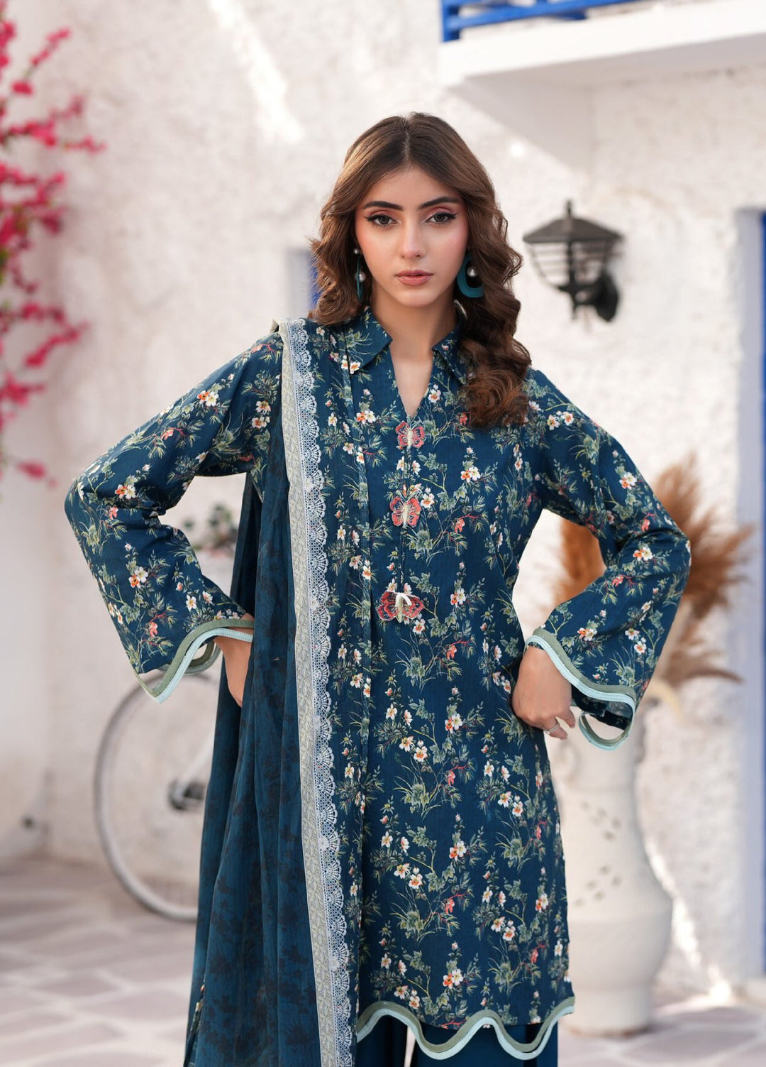 Salina by Regalia Textile Unstitched Printed Lawn 3 Piece Suit RG26PUIV D-5 - Summer Collection