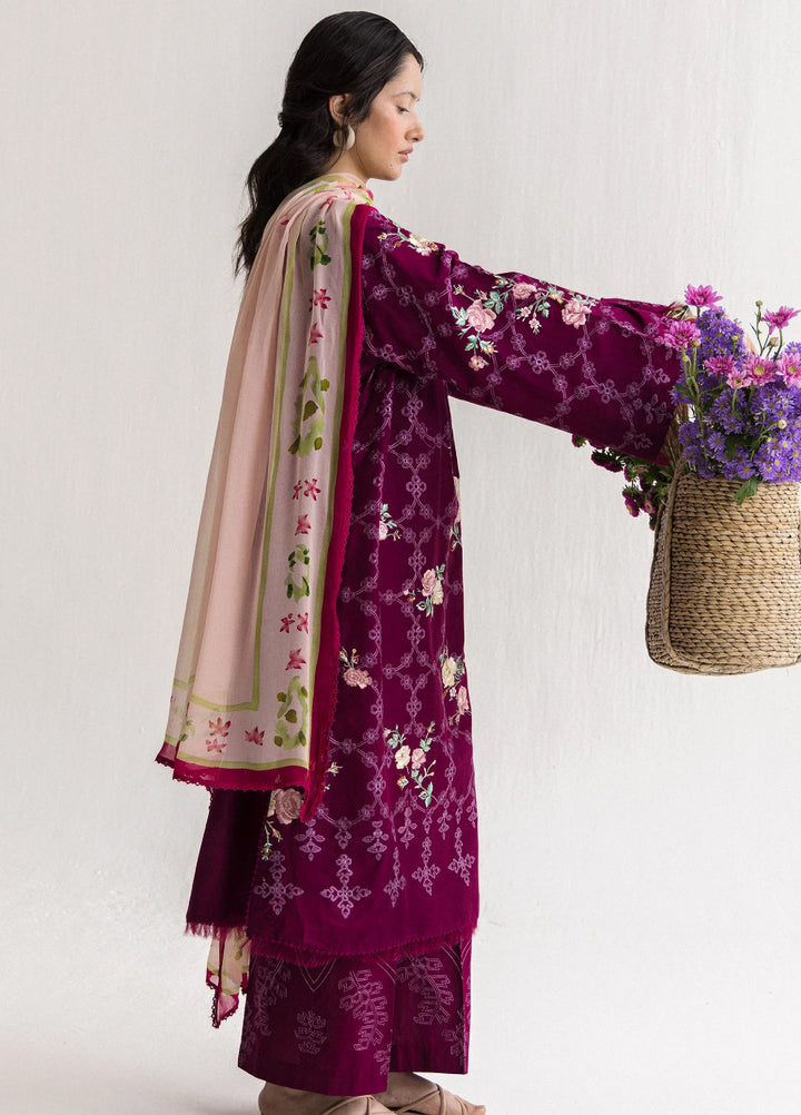 Coco by Zara Shahjahan Unstitched Embroidered Lawn 3 Piece Suit CZS26UCLP AIRI-1A - Eid Collection