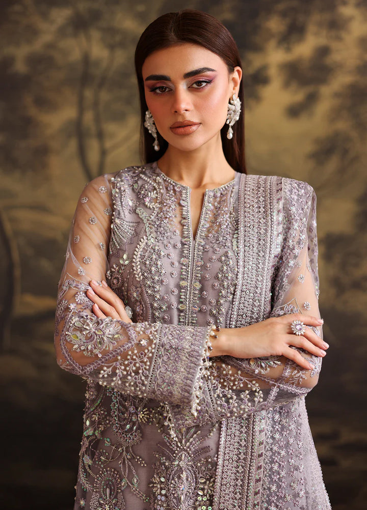 Chantelle by Baroque Unstitched Embroidered Net 3 Piece Suit BQ26UFC UF-4379 - Festive Collection