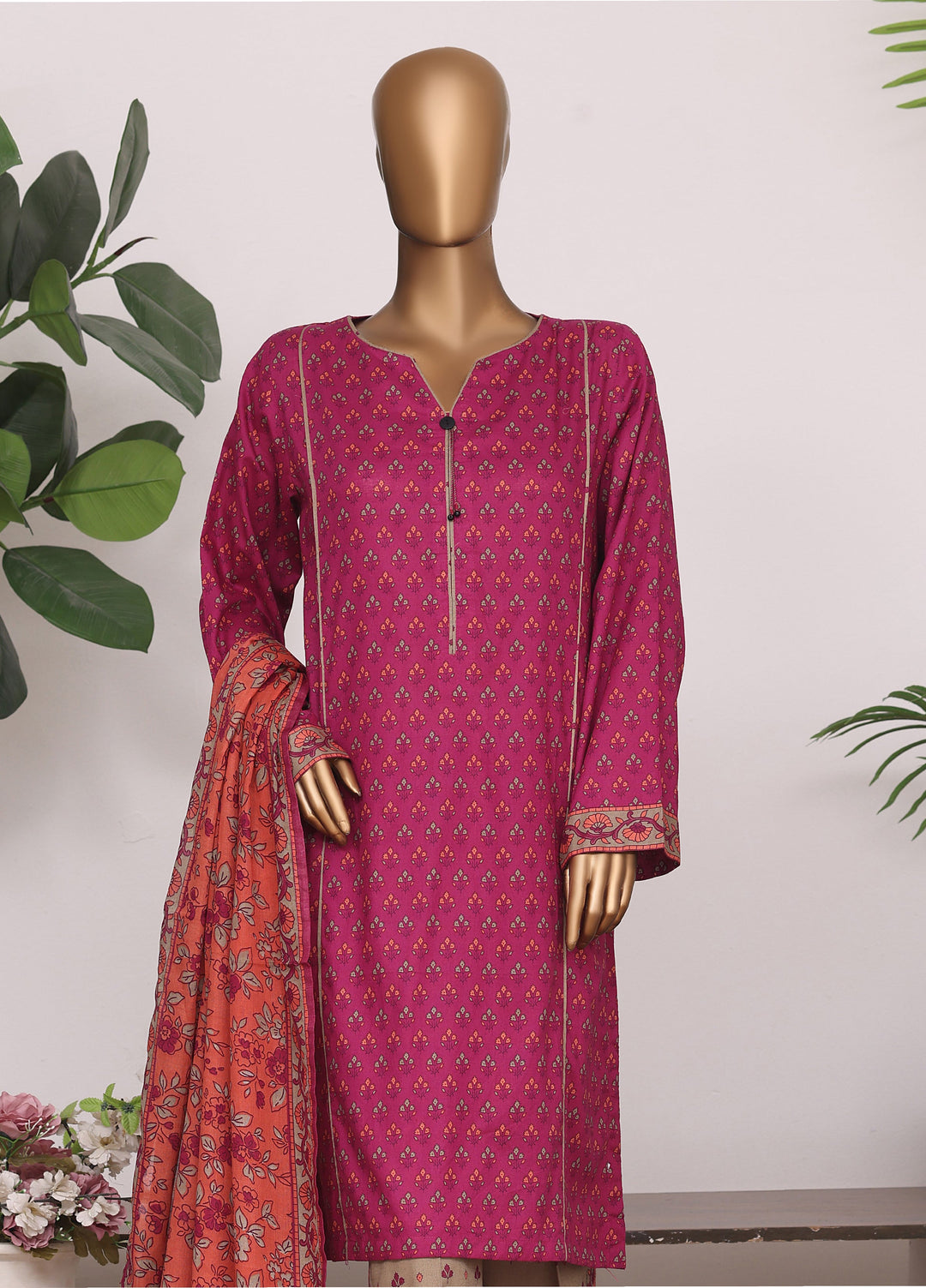 Daily Wear by HZ Textiles Women RTW Lawn Printed 3 Piece Suit HZ26PDW LPT-3P-2604 - Casual Collection