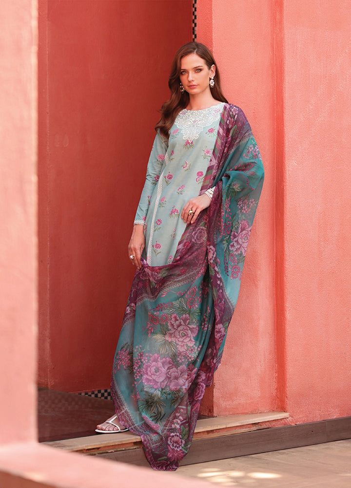Xenia Formals RTW Embroidered Lawn 3 Piece XF26PL SLATE - Summer Collection