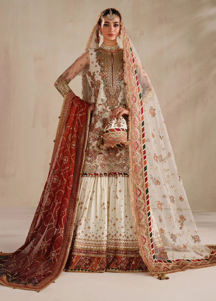 Chantelle by Baroque Unstitched Embroidered Net 3 Piece Suit BQ26UFC UF-4368 - Festive Collection