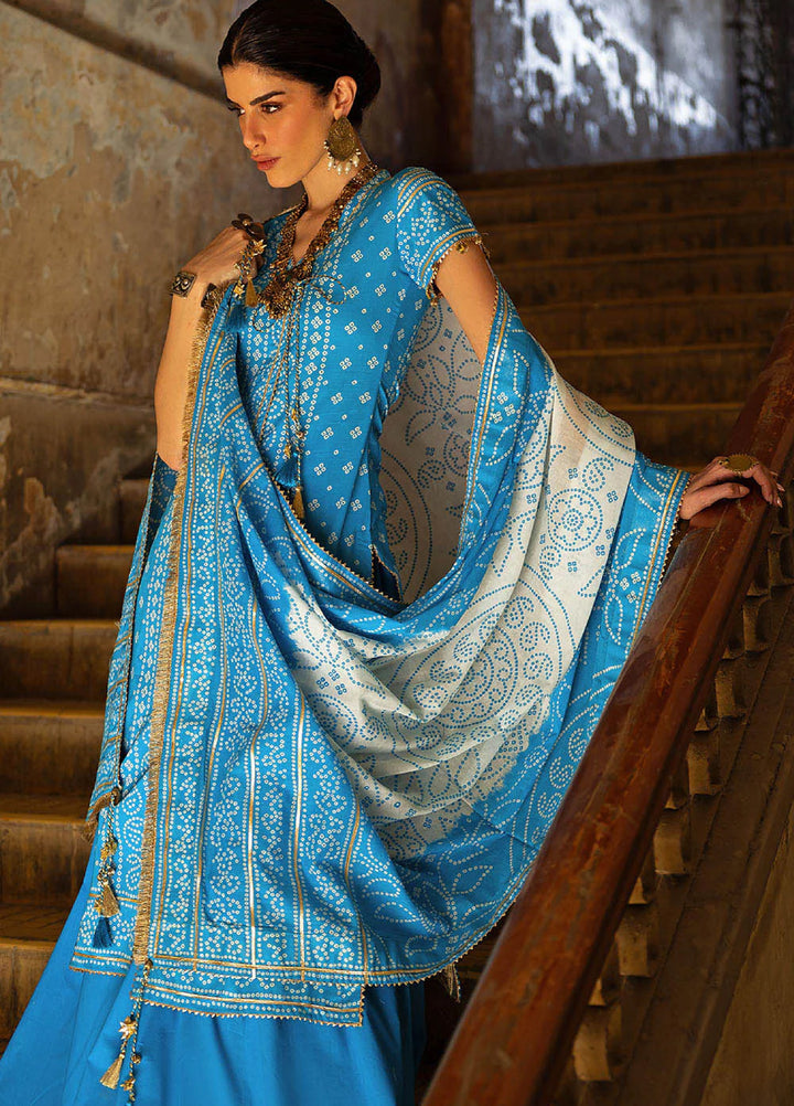 The Chunri by Gul Ahmed Unstitched Printed Lawn 3 Piece Suit GA26UTCL CL-62134 B - Summer Collection