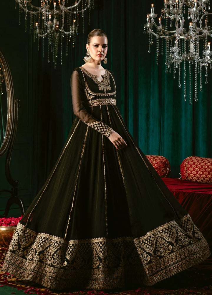 Aura by Haniumaimaz RTW Embroidered Chiffon 2 Piece Suit HUM26RCA WIZMA - Festive Collection