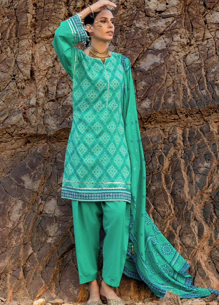 The Chunri by Gul Ahmed Unstitched Printed Lawn 3 Piece Suit GA26UTCL CL-62032 A - Summer Collection
