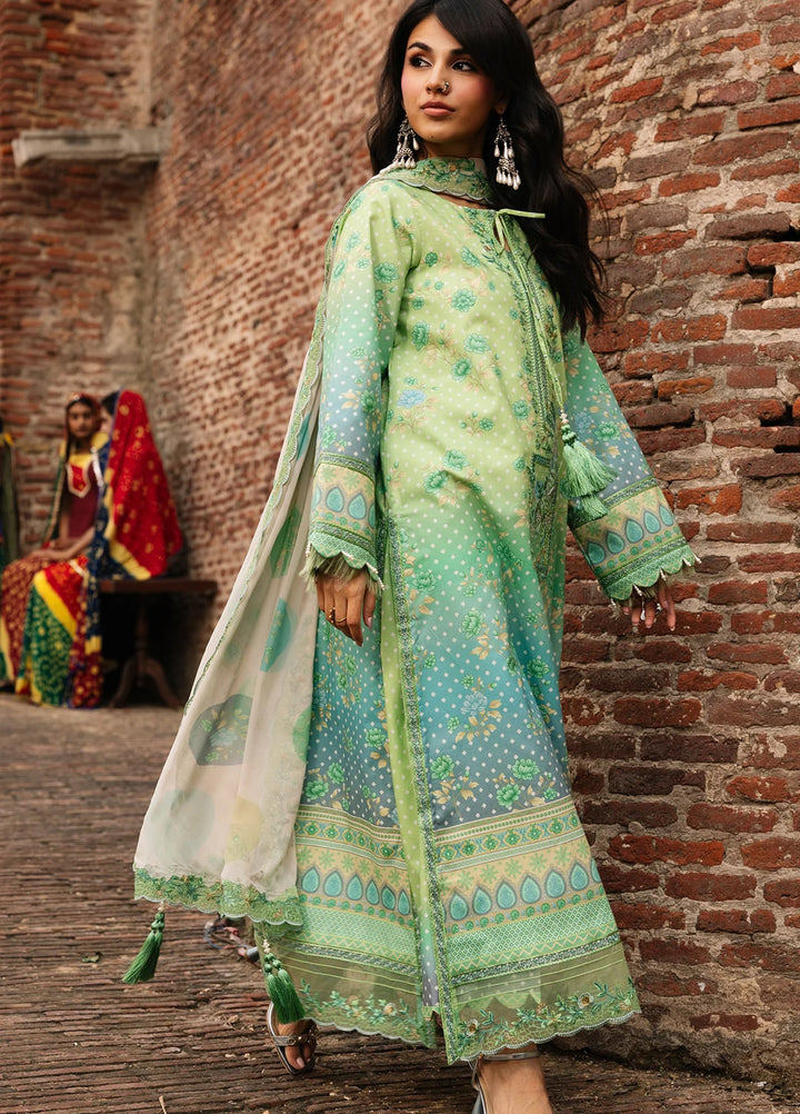 Chunri by Charizma Unstitched Embroidered Lawn 3 Piece Suit CHR26UCL CHN6-07 - Summer Collection