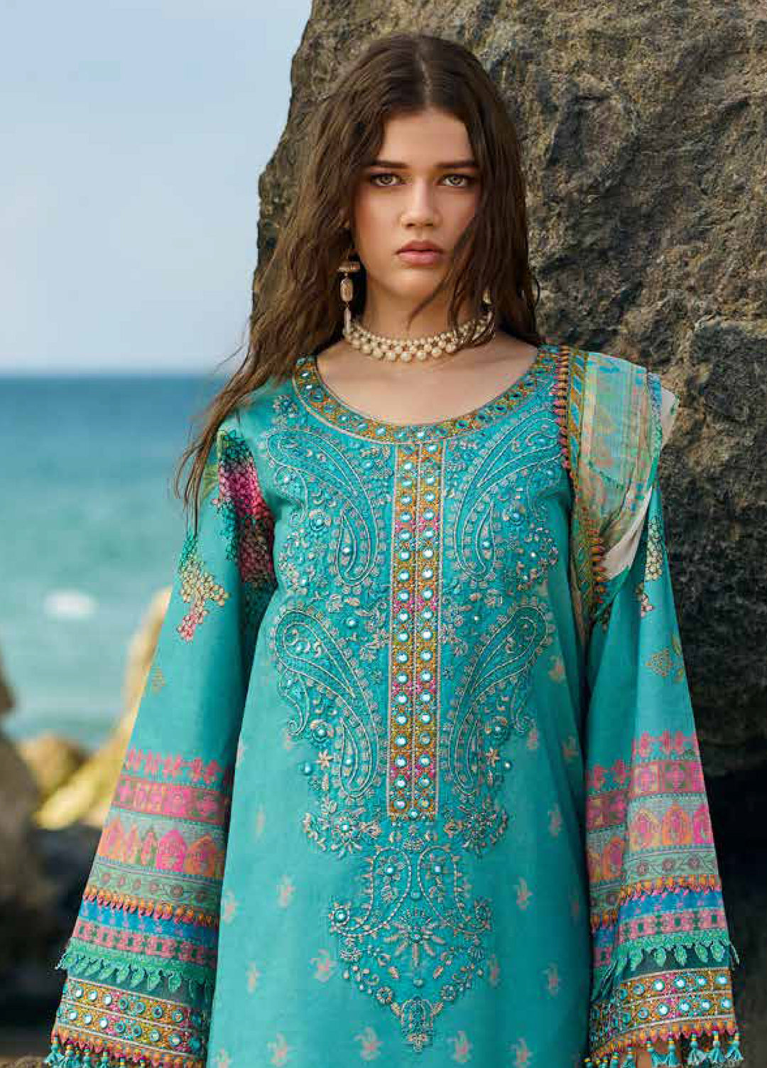 Sun Shine by Charizma Unstitched Embroidered Lawn 3 Piece Suit CHR26ULS CSN6-11 - Summer Collection
