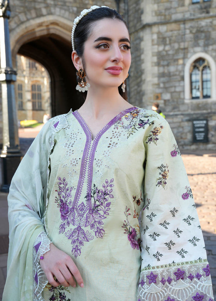 Al Zohaib Printkari Unstitched Embroidered Lawn 3 Piece Suit AZ26ULP 02 - Summer Collection