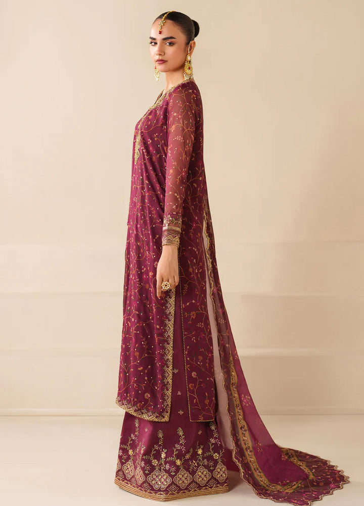Chantelle by Baroque Unstitched Embroidered Chiffon 3 Piece Suit BQ26UFC UF-4277 - Festive Collection