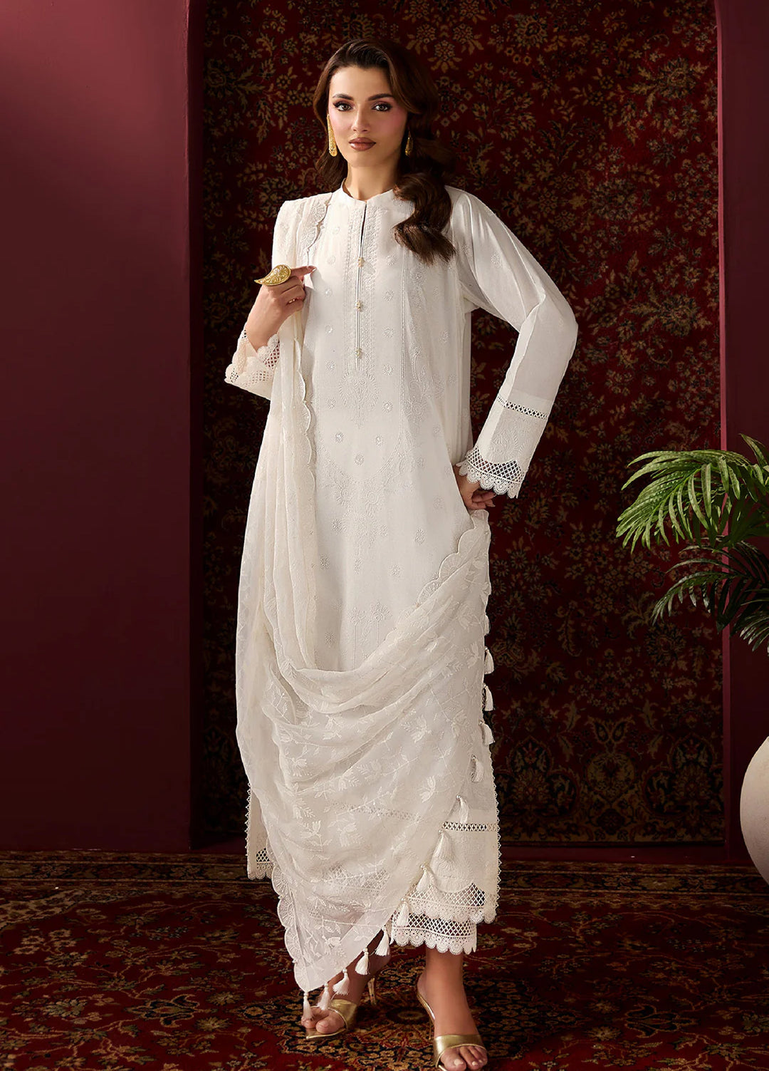 Alizeh Fashion Unstitched Embroidered Lawn 3 Piece Suit AF26ULE AF-EL-7064-YARA - Summer Collection