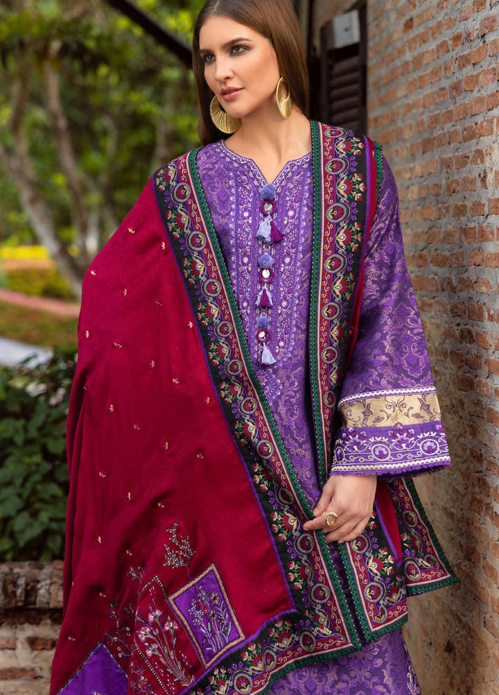 Mushq Broadway Under the Tuscan Sun Embroidered Viscose Suits Unstitched 3 Piece MQ25BT D-06 Bella Terra - Winter Collection
